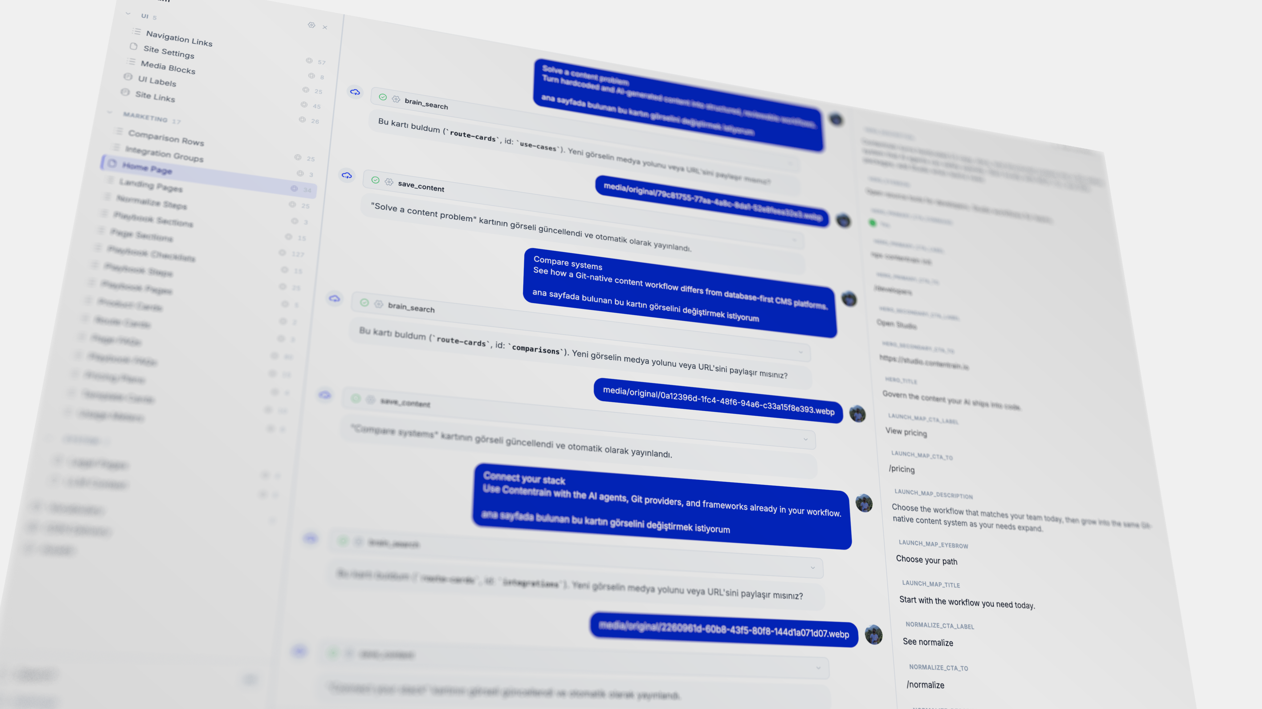 The team operating surface for governed content in Git